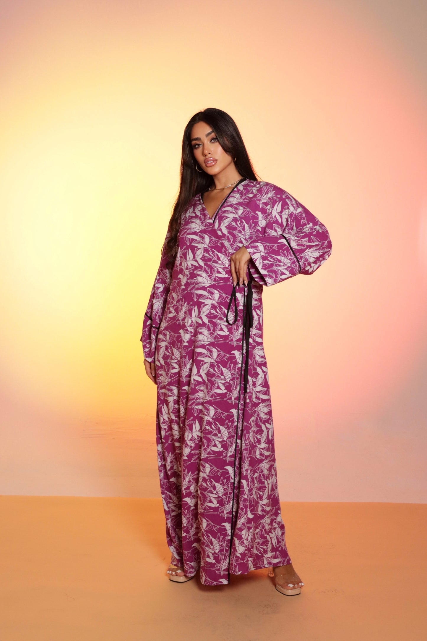 The Kimono - Purple